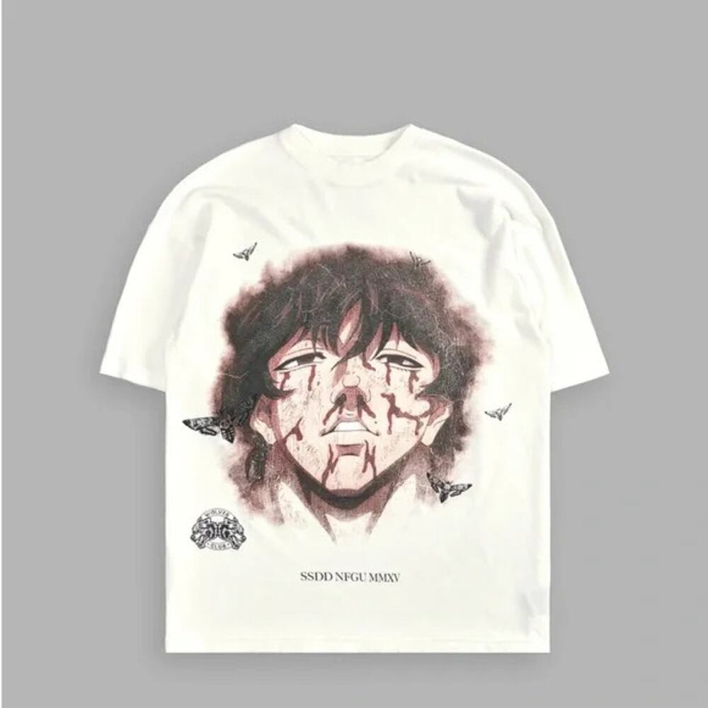 Darc Sport Baki White Shirt Size Large